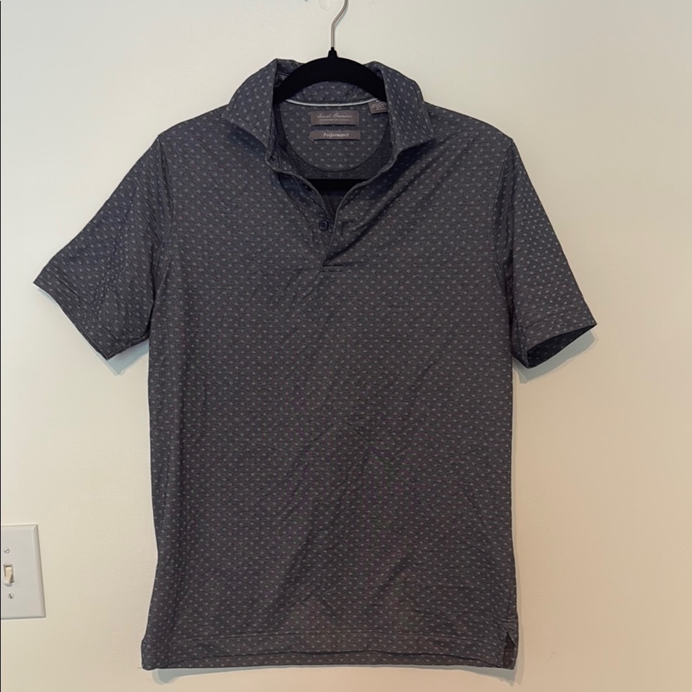 Daniel Cremieux Gray Performance Polo‎ Shirt Casual Style